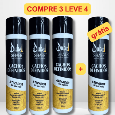 Combo ativador de cachos 300ml