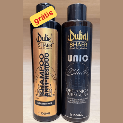 Progressiva organica turmalina ganha shampoo