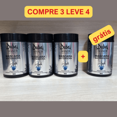 combo mascara matizadora 1kg