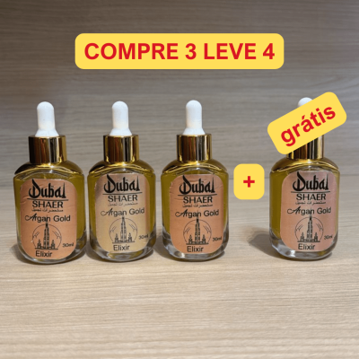combo óleo de argan gold