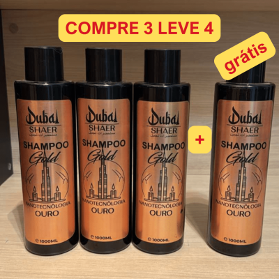 combo shampoo gold 1litro