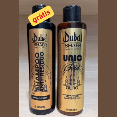 progressiva unic gold ganha shampoo